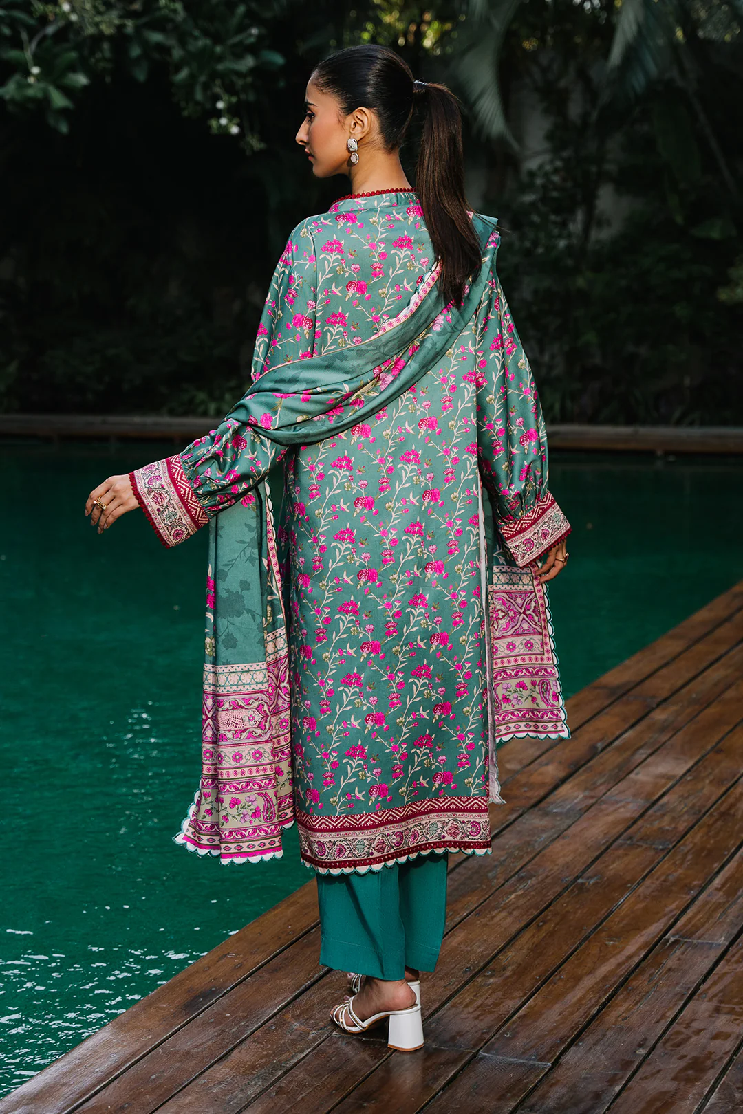 Shirt Shalwar Dupatta - 0296 - Image 6