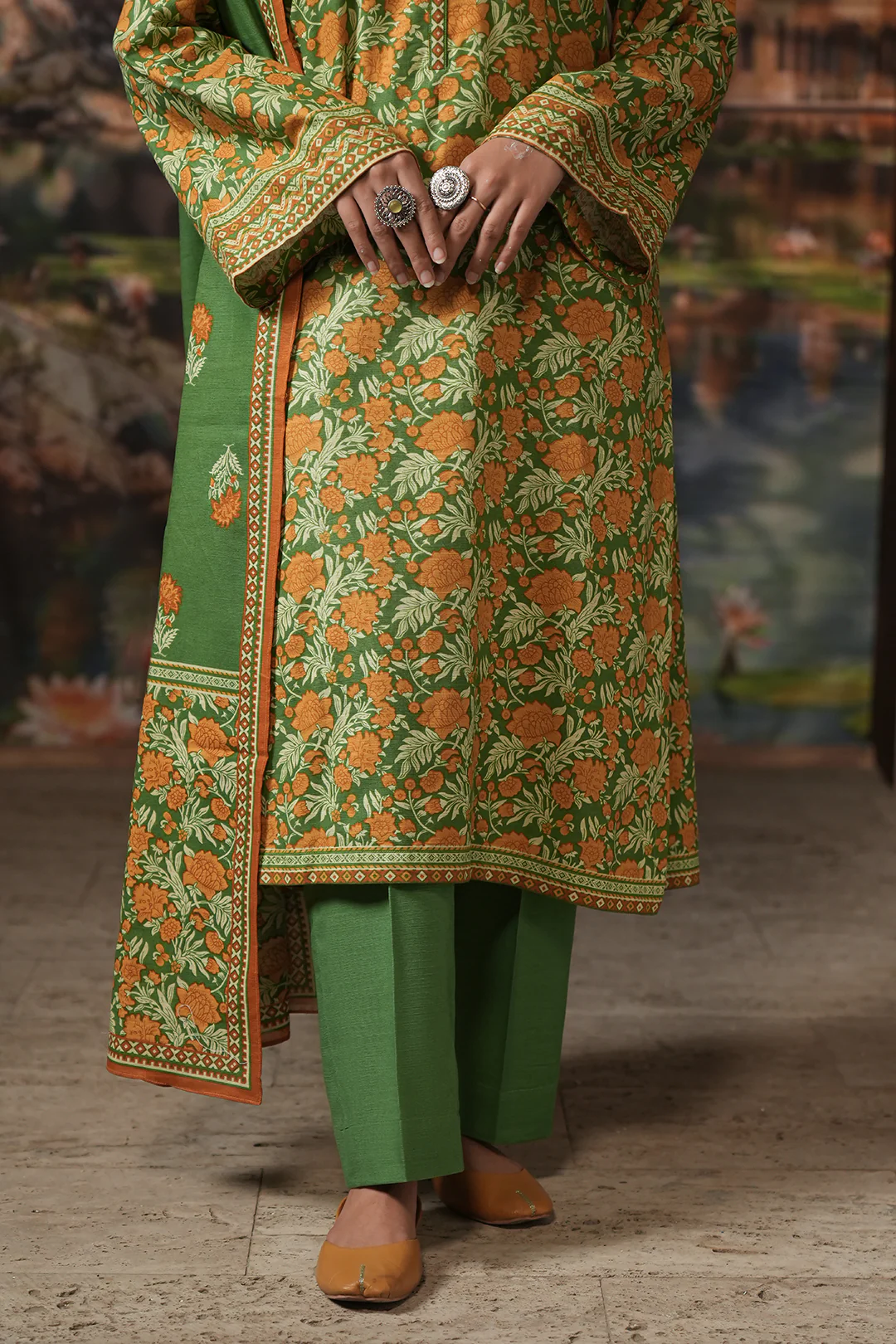 Shirt Shalwar Dupatta - 0358 - Image 4