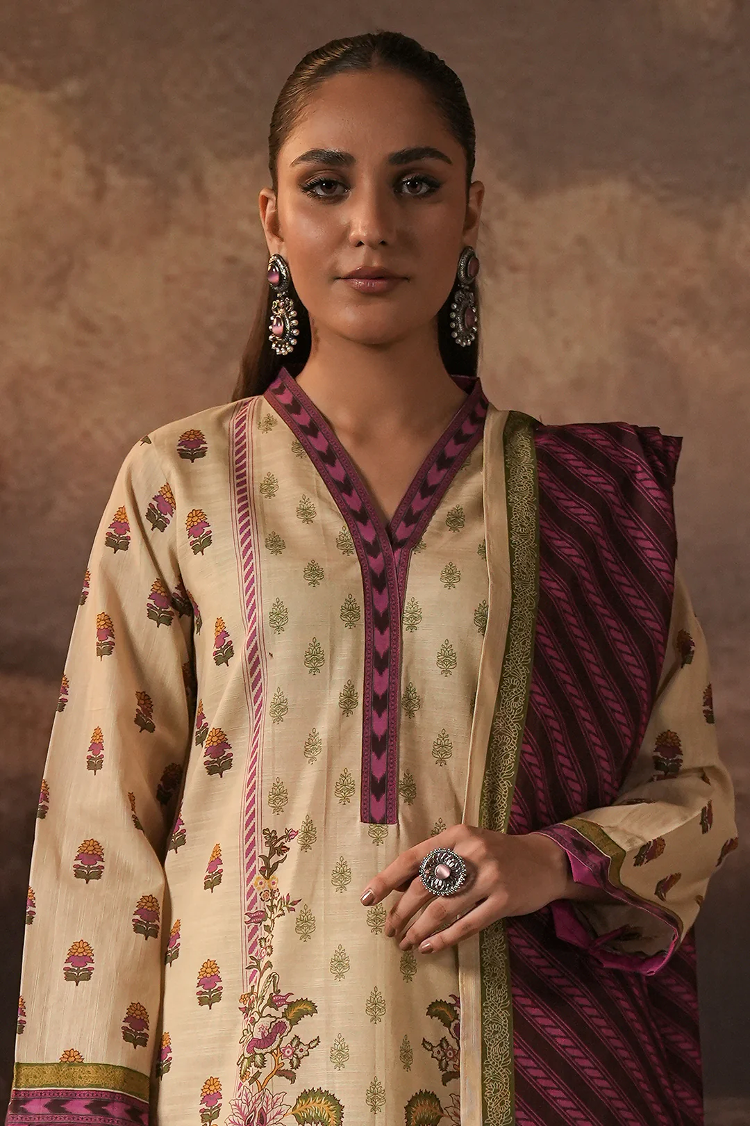 Shirt Shalwar Dupatta - 0375 - Image 2