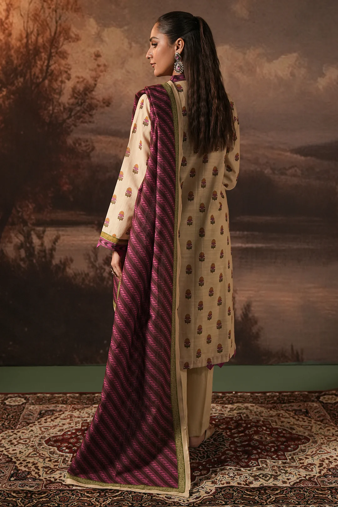 Shirt Shalwar Dupatta - 0375 - Image 5