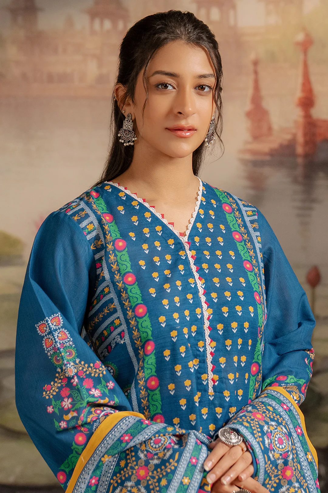 Shirt Shalwar Dupatta - 0376 - Image 2