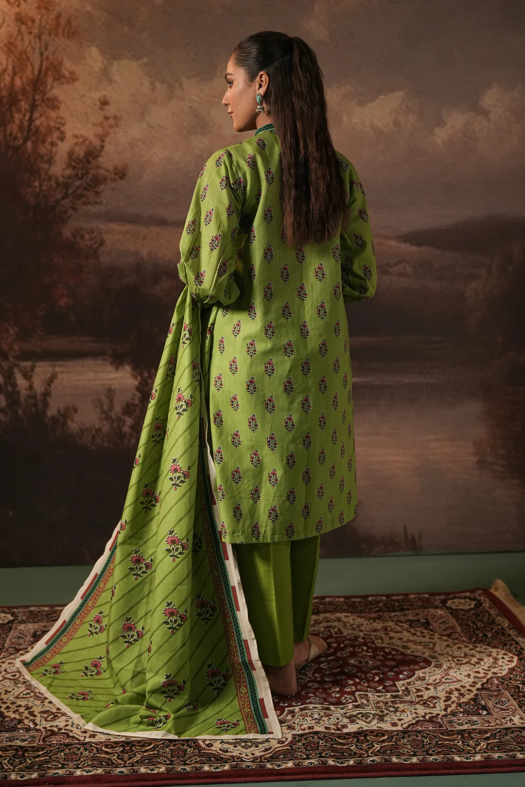Shirt Shalwar Dupatta - 0388 - Image 5