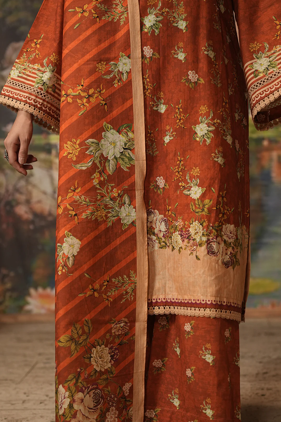 Shirt Shalwar Dupatta - 0395 - Image 3