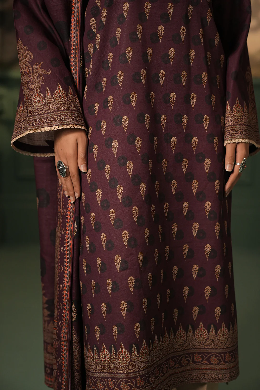 Shirt Shalwar Dupatta - 0396 - Image 3