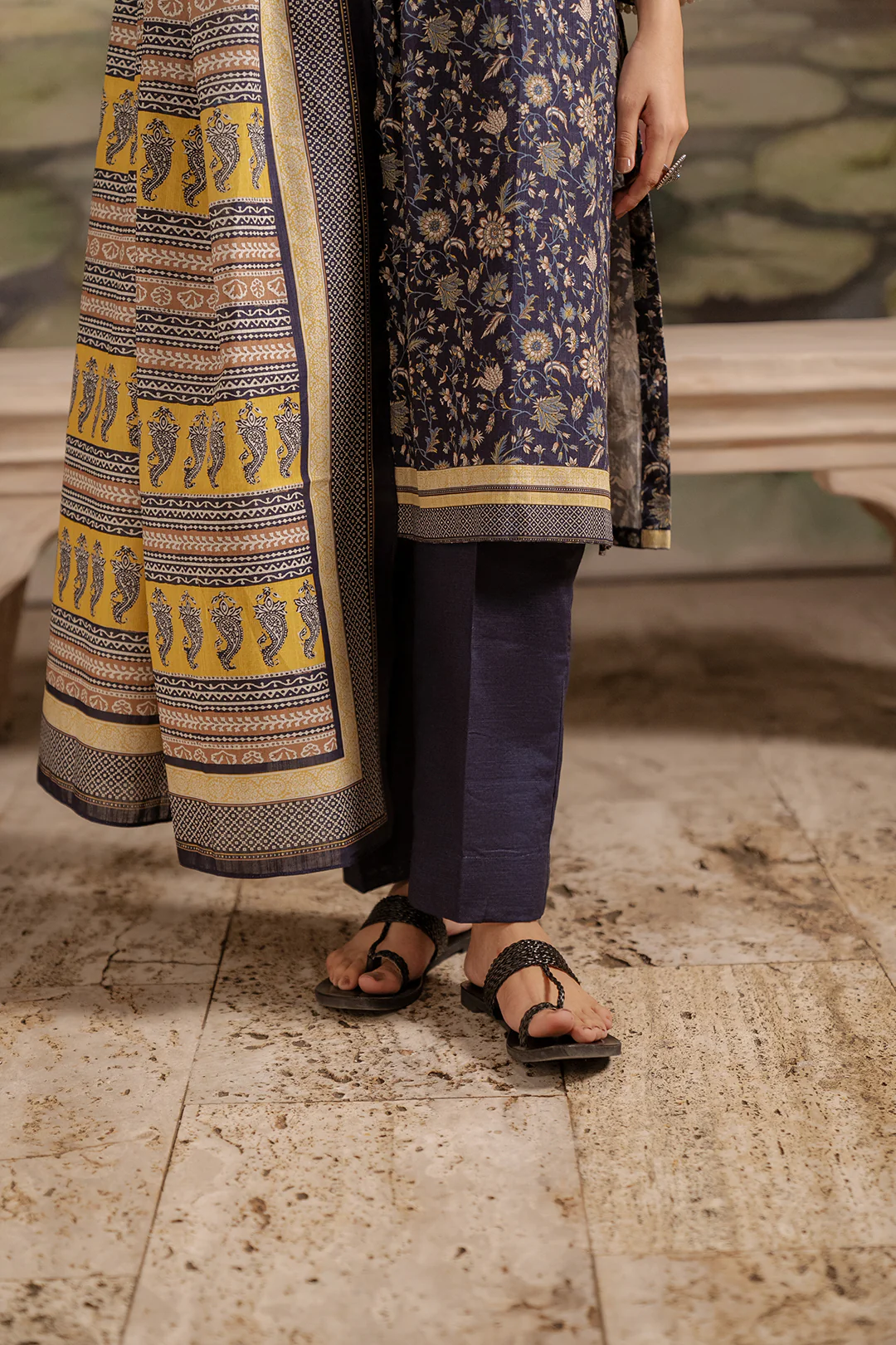 Shirt Shalwar Dupatta - 0449 - Image 3