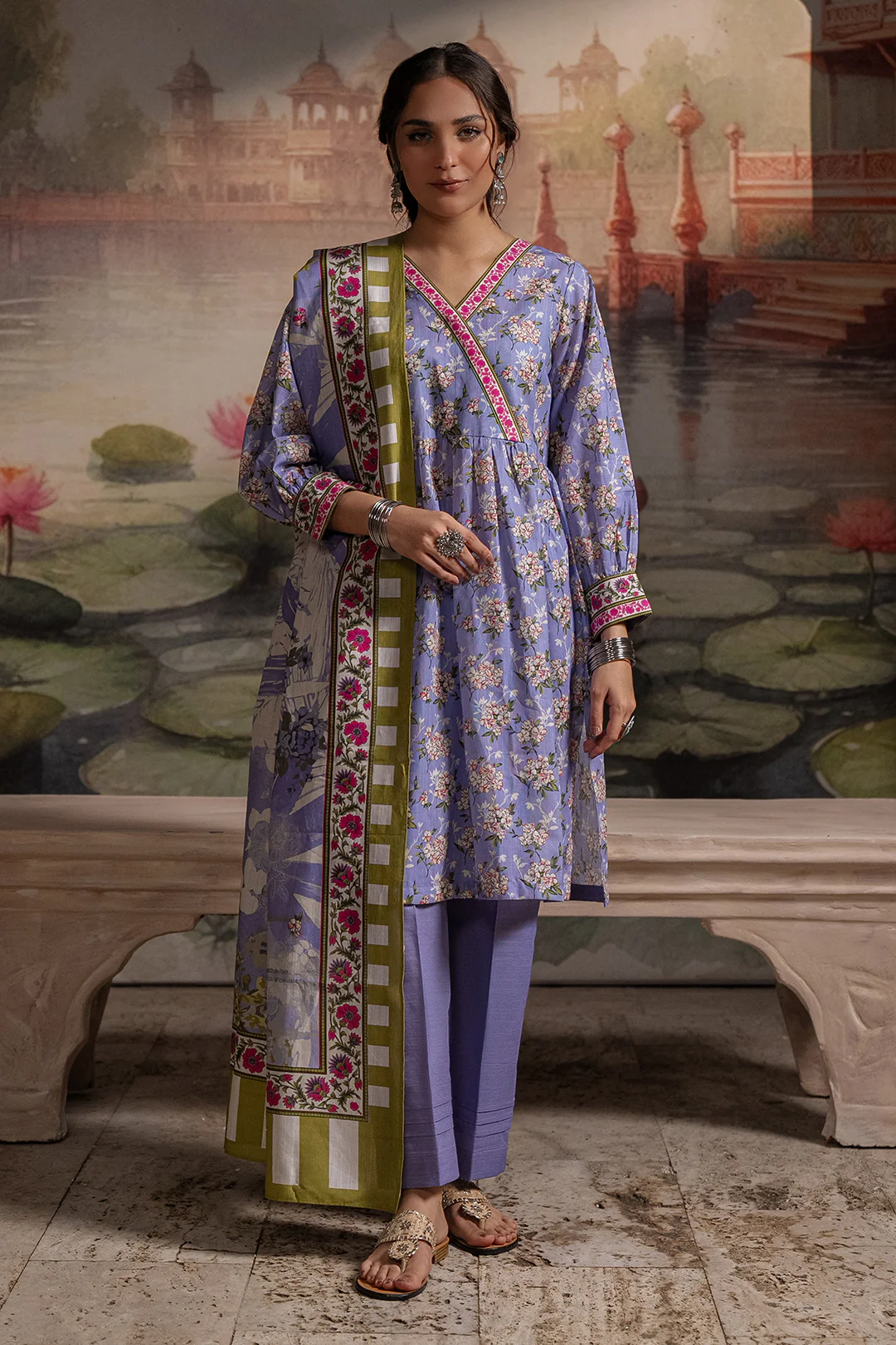 Shirt Shalwar Dupatta - 0451