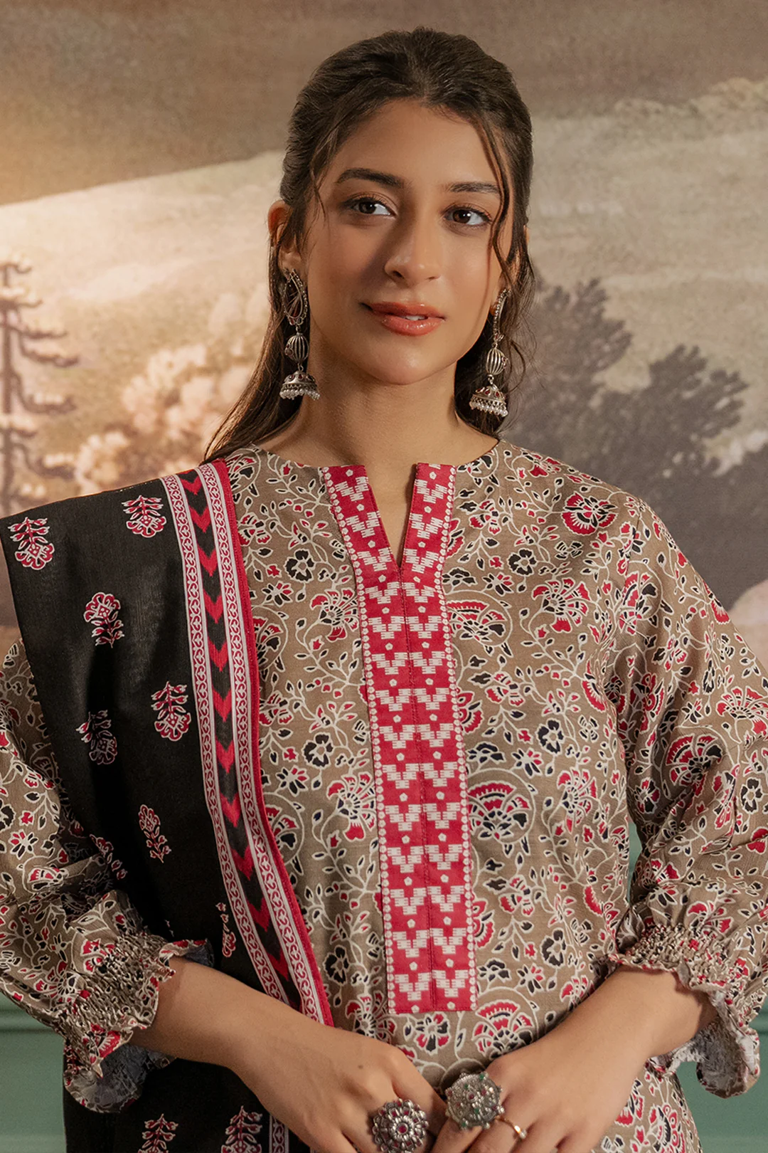 Shirt Shalwar Dupatta - 0456 - Image 2