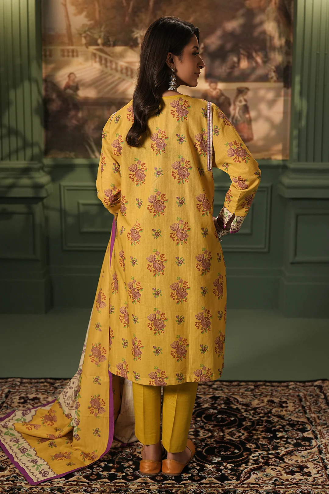 Shirt Shalwar Dupatta - 0464 - Image 4
