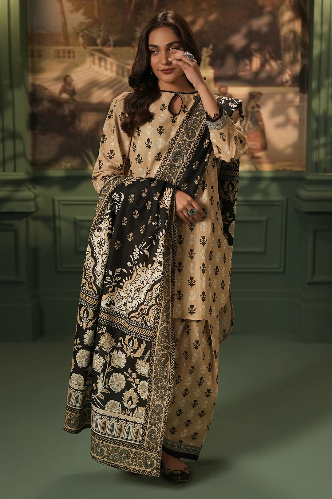 Shirt Shalwar Dupatta - 0473 - Image 3