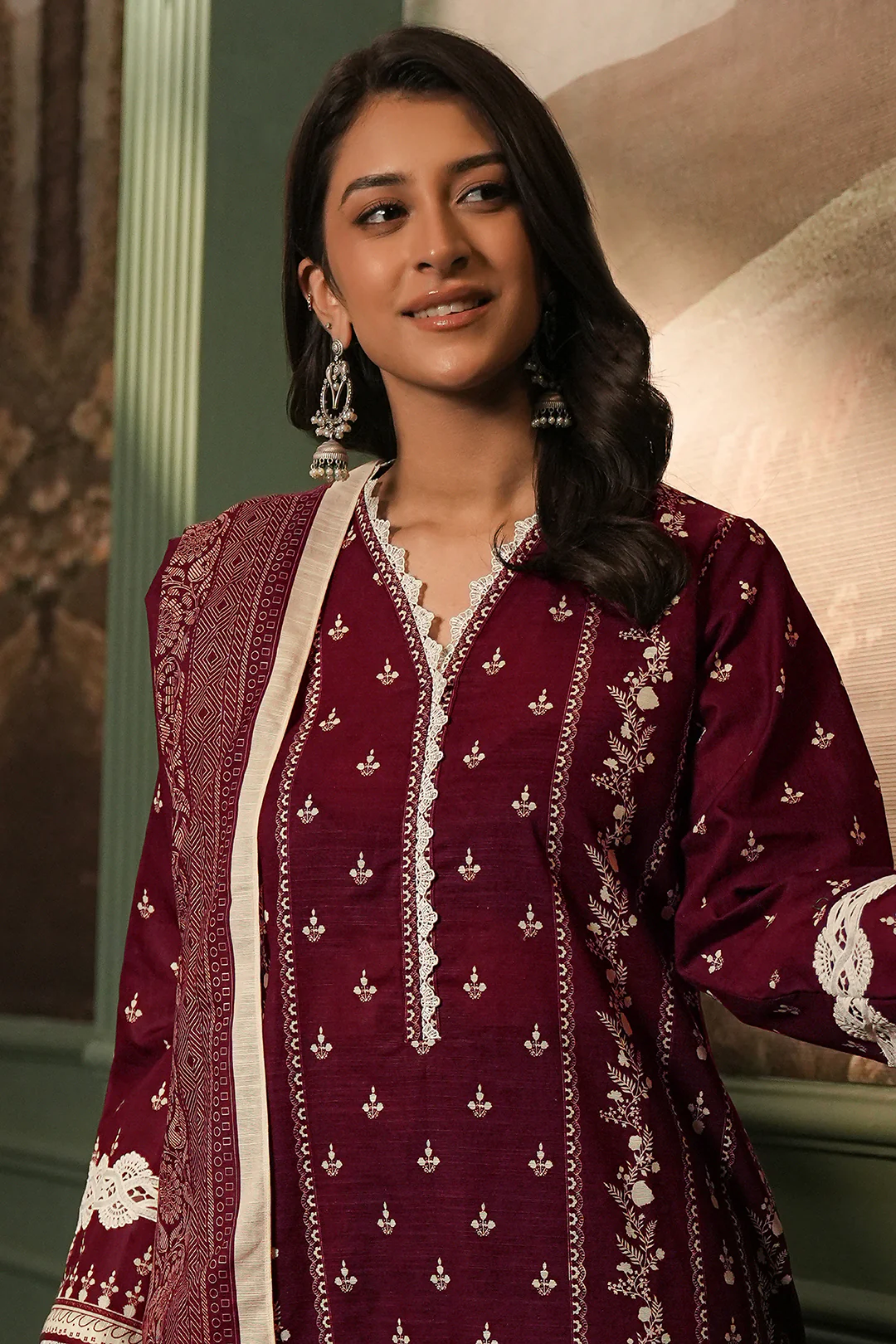 Shirt Shalwar Dupatta - 0474 - Image 2