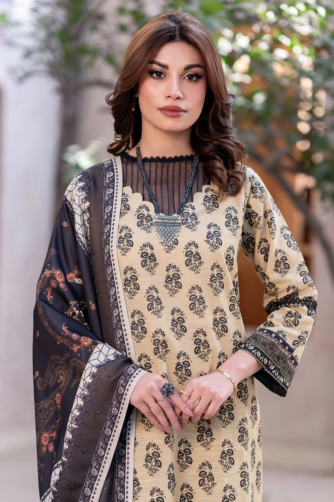 Shirt Shalwar Dupatta - 0518 - Image 3