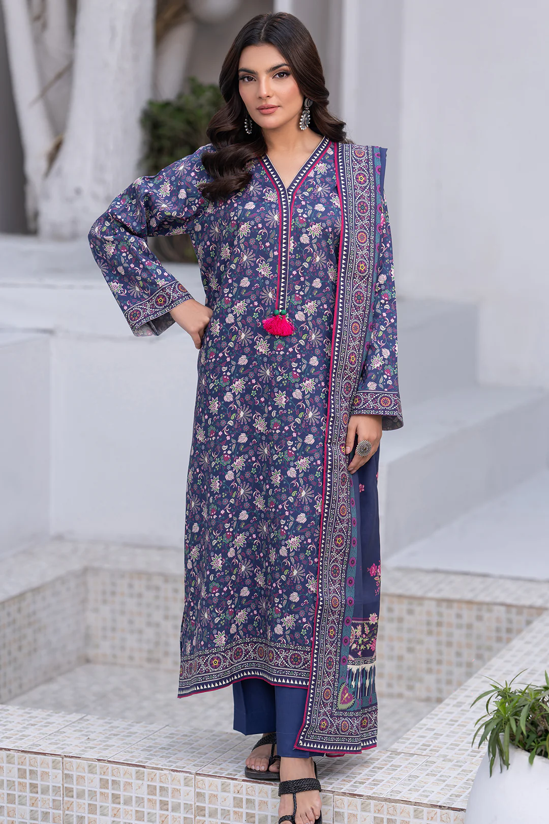 Shirt Shalwar Dupatta - 0533 - Image 3