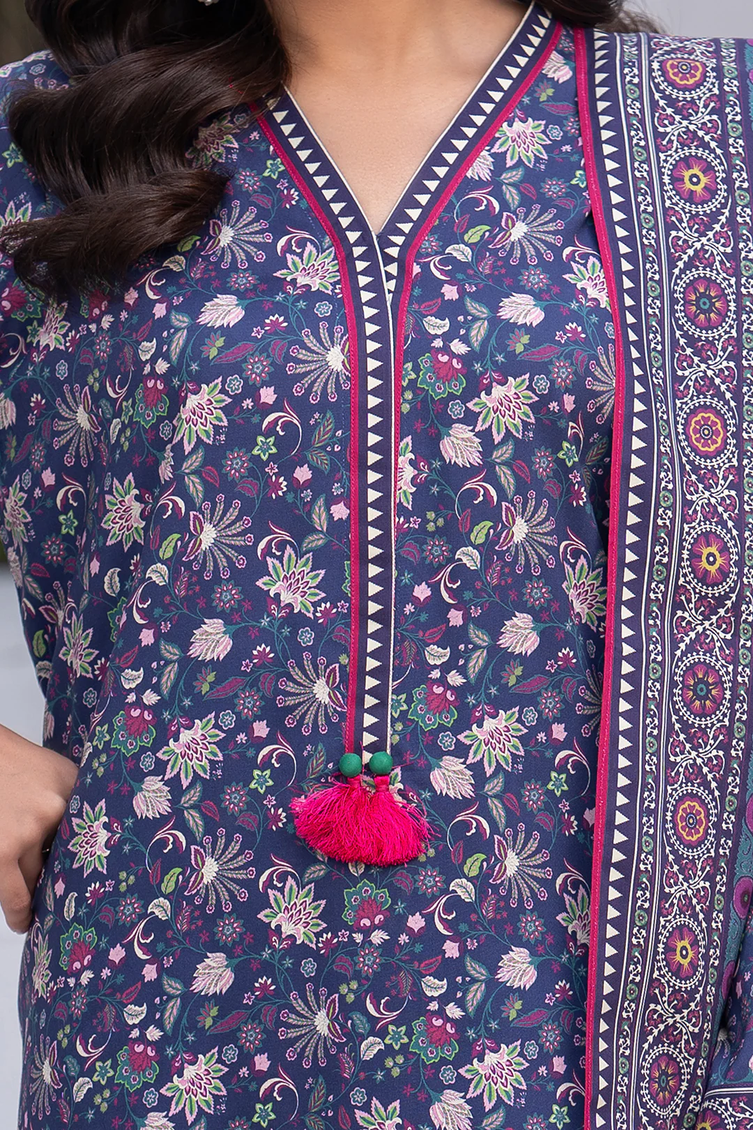 Shirt Shalwar Dupatta - 0533 - Image 4