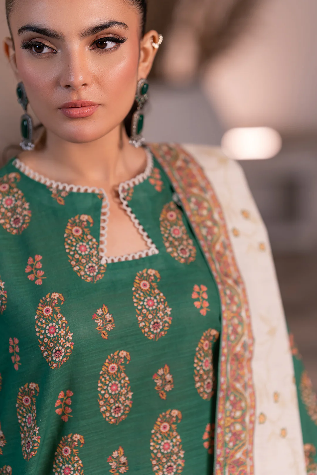 Shirt Shalwar Dupatta - 0566 - Image 3