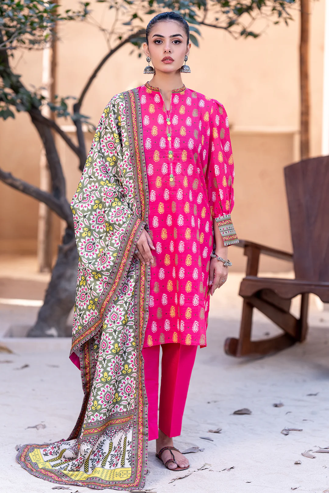Shirt Shalwar Dupatta - 0572