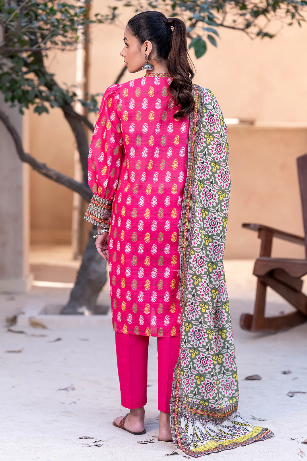 Shirt Shalwar Dupatta - 0572 - Image 5
