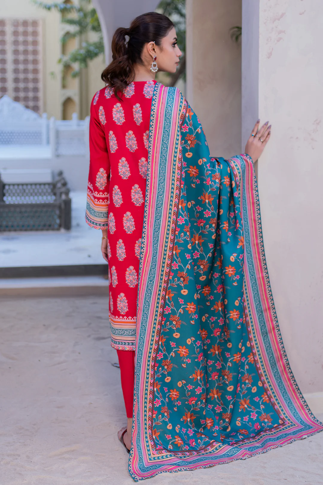 Shirt Shalwar Dupatta - 0574 - Image 4