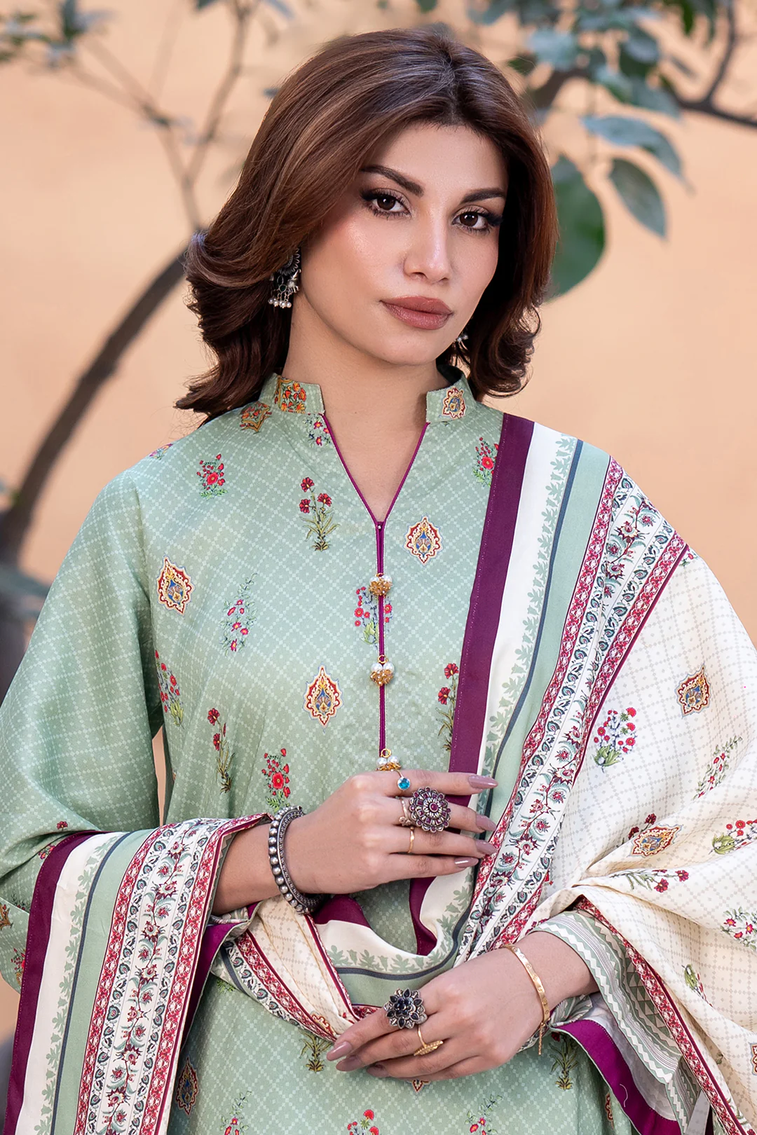 Shirt Shalwar Dupatta - 0588 - Image 2