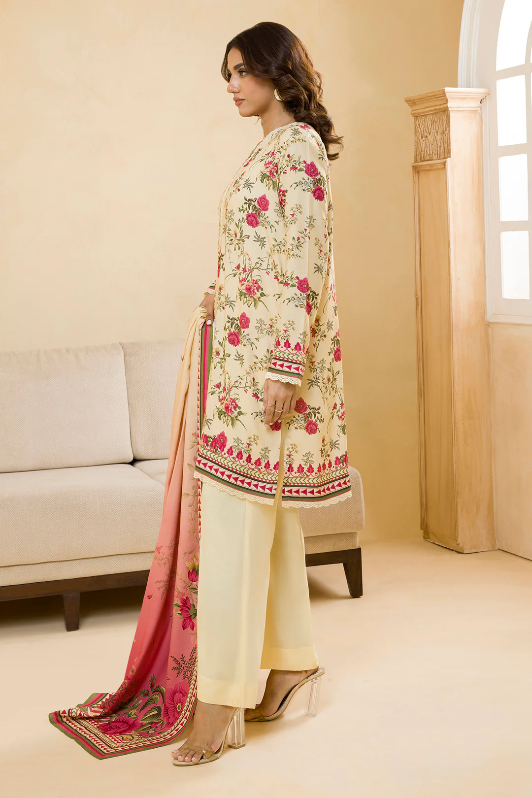 Shirt Shalwar Dupatta - 0098 - Image 7