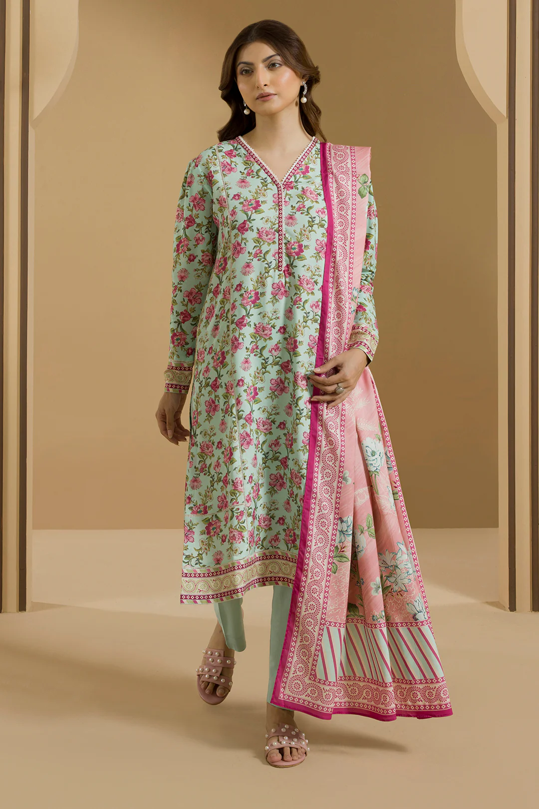 Shirt Shalwar Dupatta - 0103 - Image 4