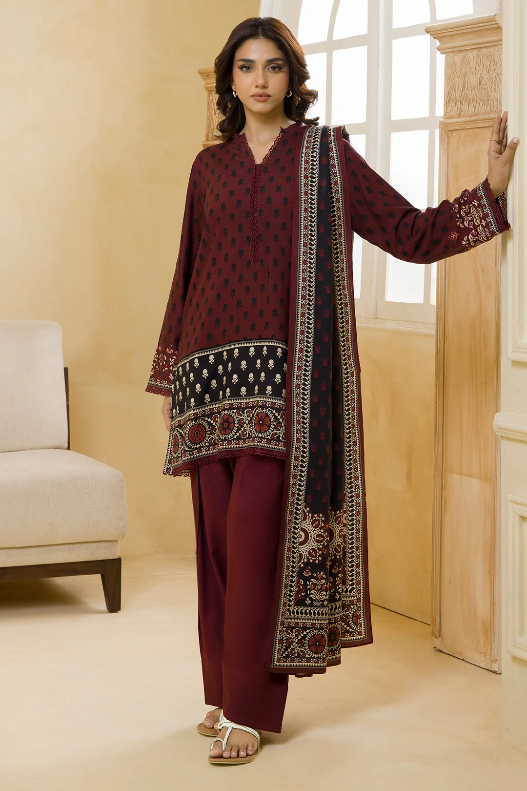 Shirt Shalwar Dupatta - 0107