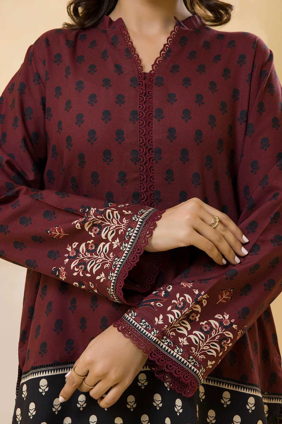Shirt Shalwar Dupatta - 0107 - Image 3