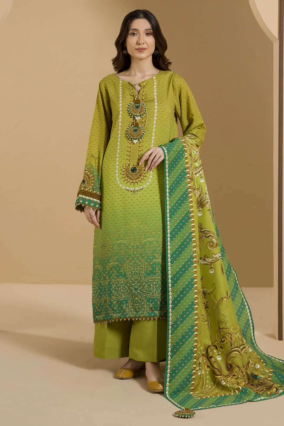 Shirt Shalwar Dupatta - 0108 - Image 4