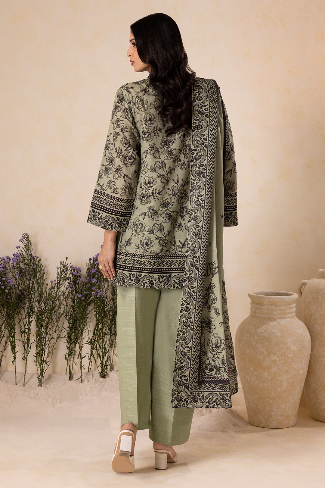Shirt Shalwar Dupatta - 0135 - Image 8