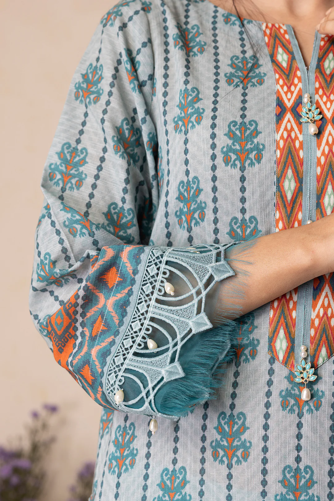 Shirt Shalwar Dupatta - 0136 - Image 10