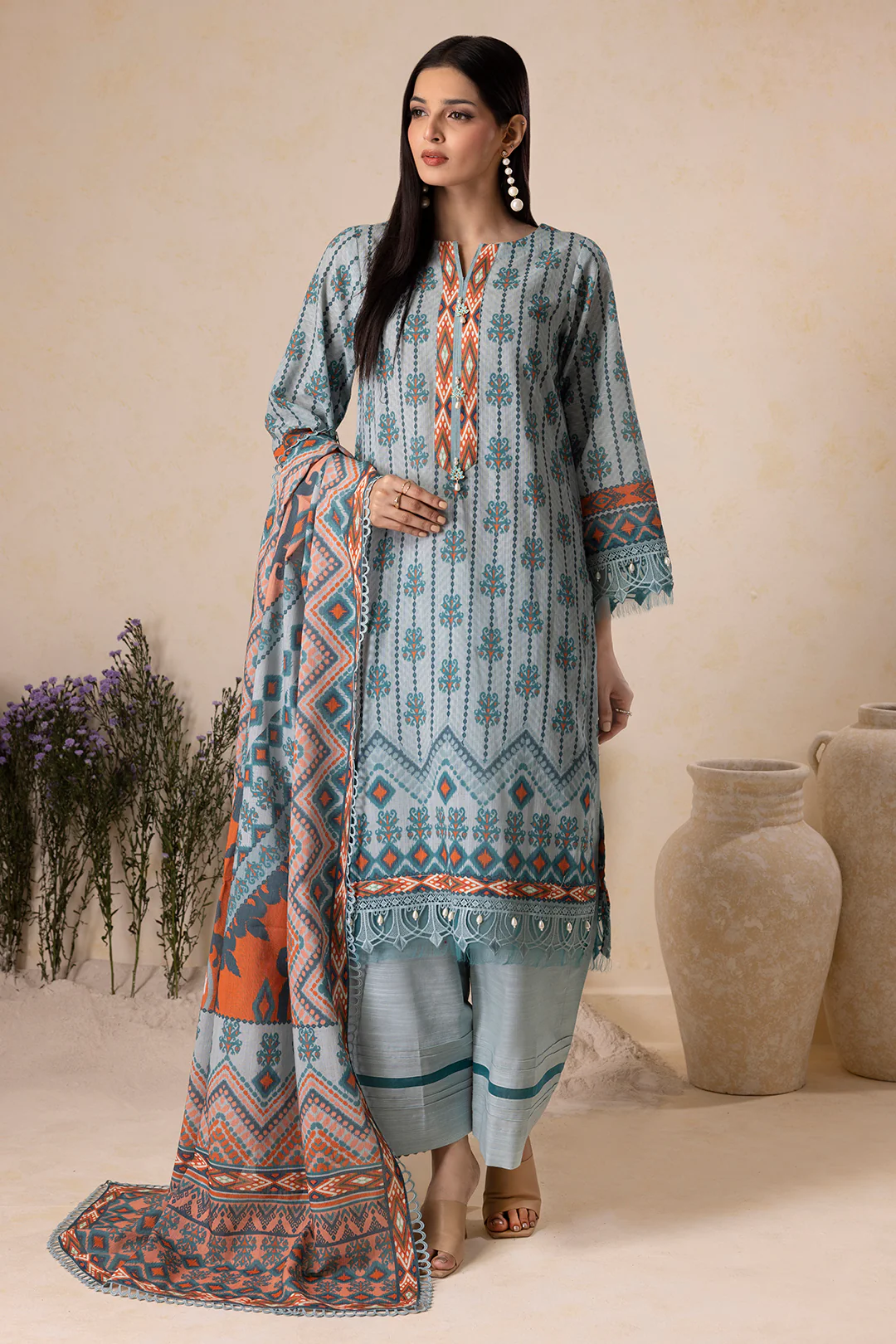 Shirt Shalwar Dupatta - 0136 - Image 6