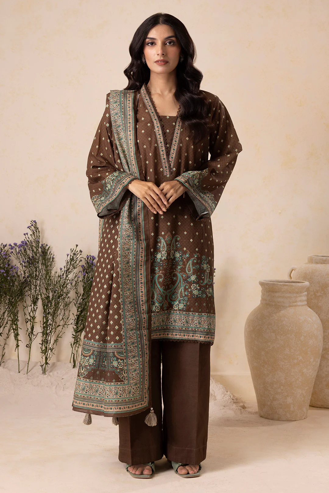 Shirt Shalwar Dupatta - 0138 - Image 3