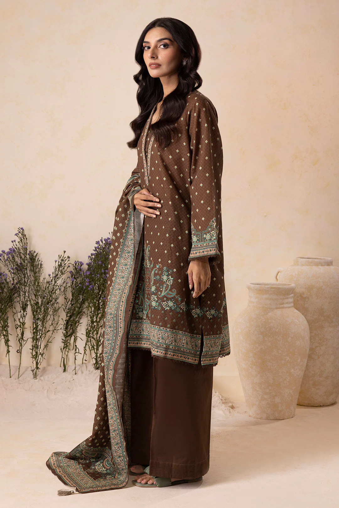 Shirt Shalwar Dupatta - 0138 - Image 7
