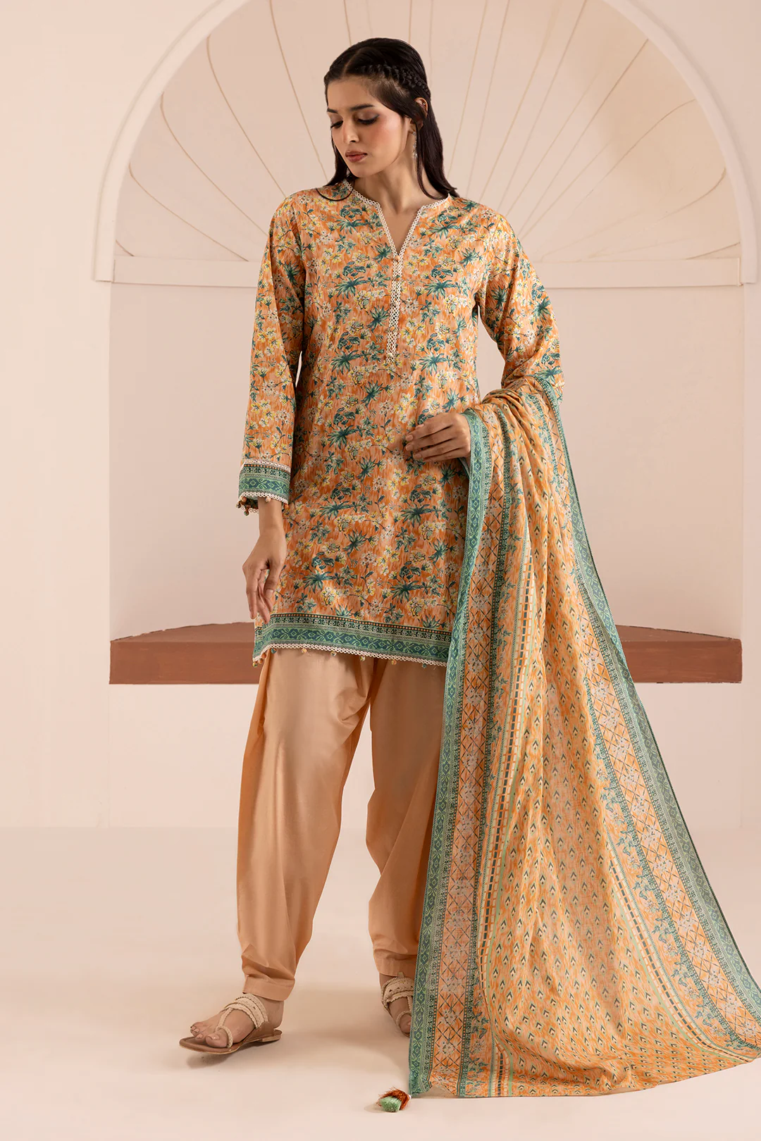 Shirt Shalwar Dupatta - 0272 - Image 5