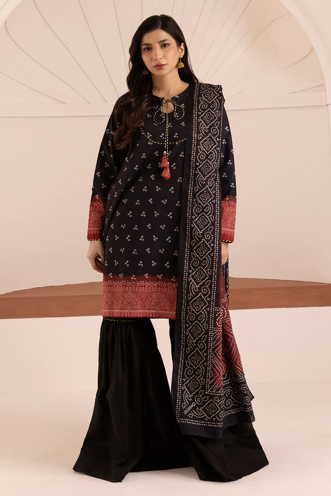 Shirt Shalwar Dupatta - 0274 - Image 8