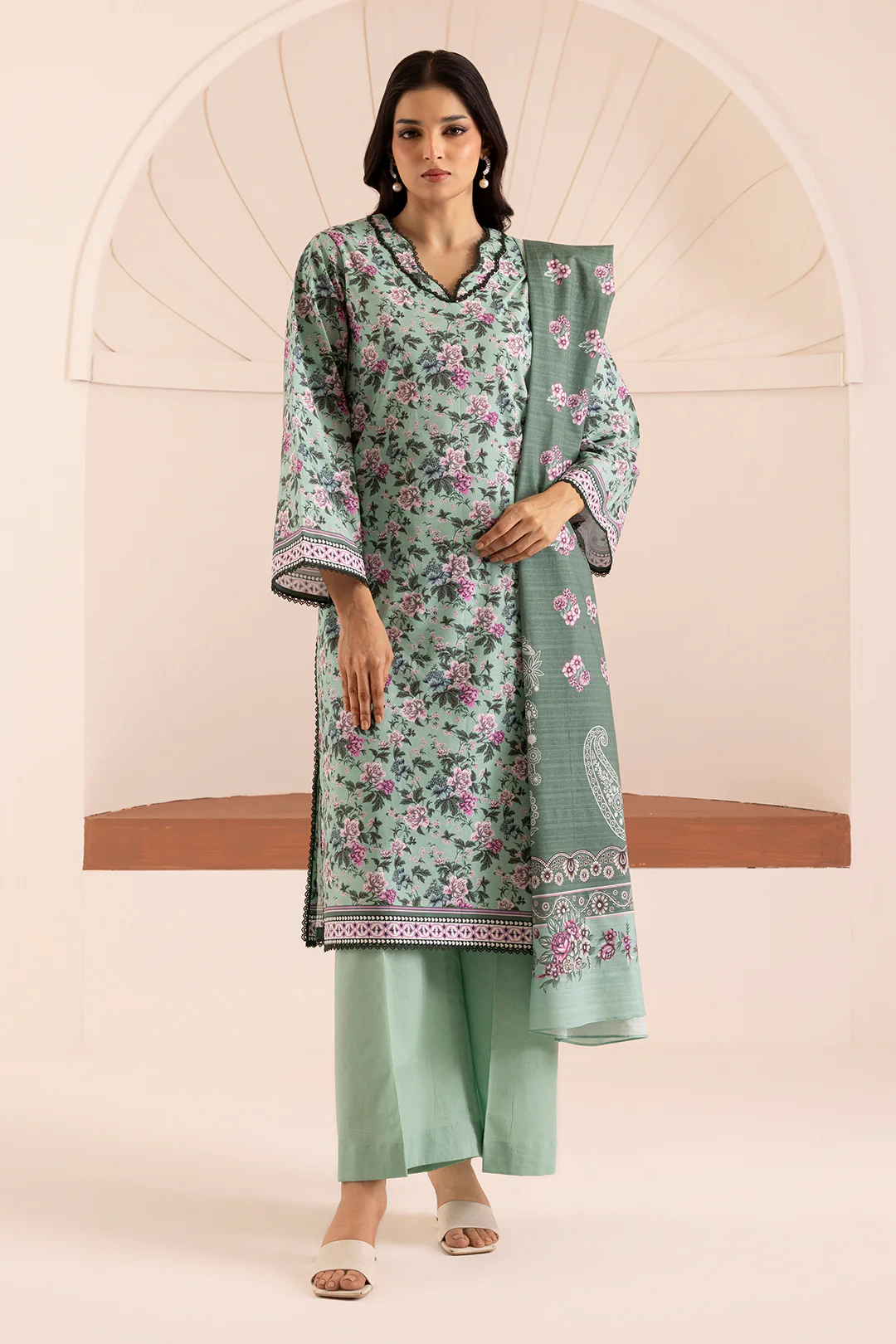 Shirt Shalwar Dupatta - 0275 - Image 4