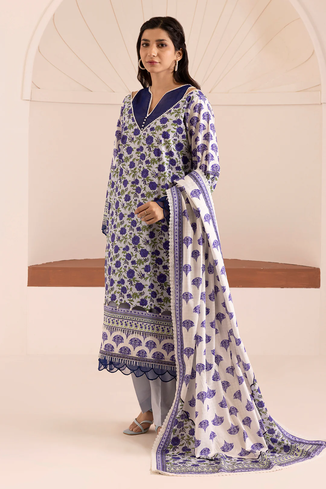 Shirt Shalwar Dupatta - 0281 - Image 5