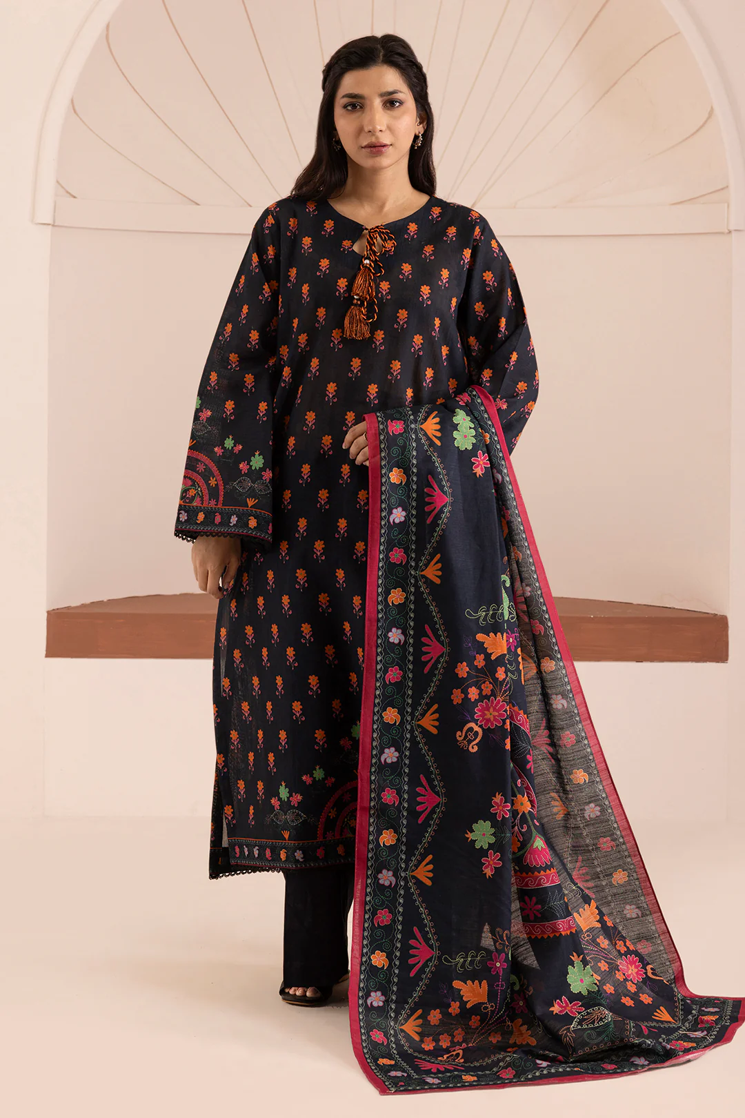 Shirt Shalwar Dupatta - 0282 - Image 5