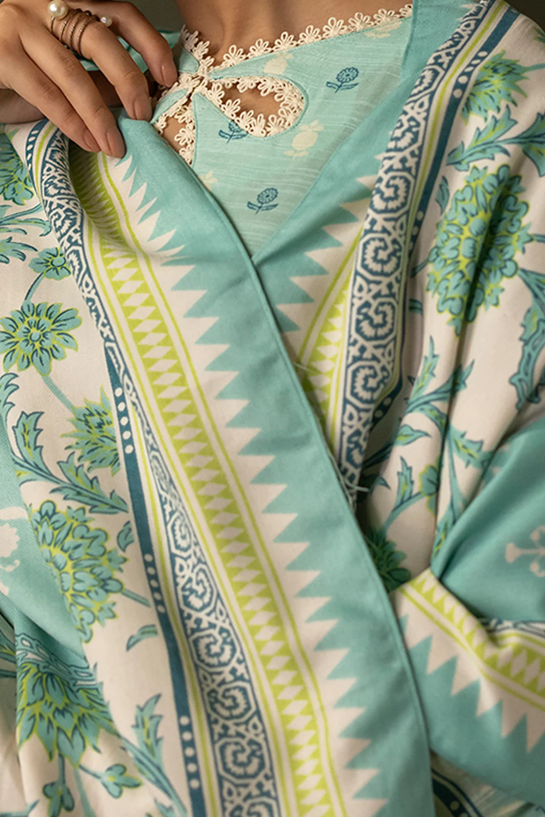 Shirt Shalwar Shawl - 0198 - Image 3