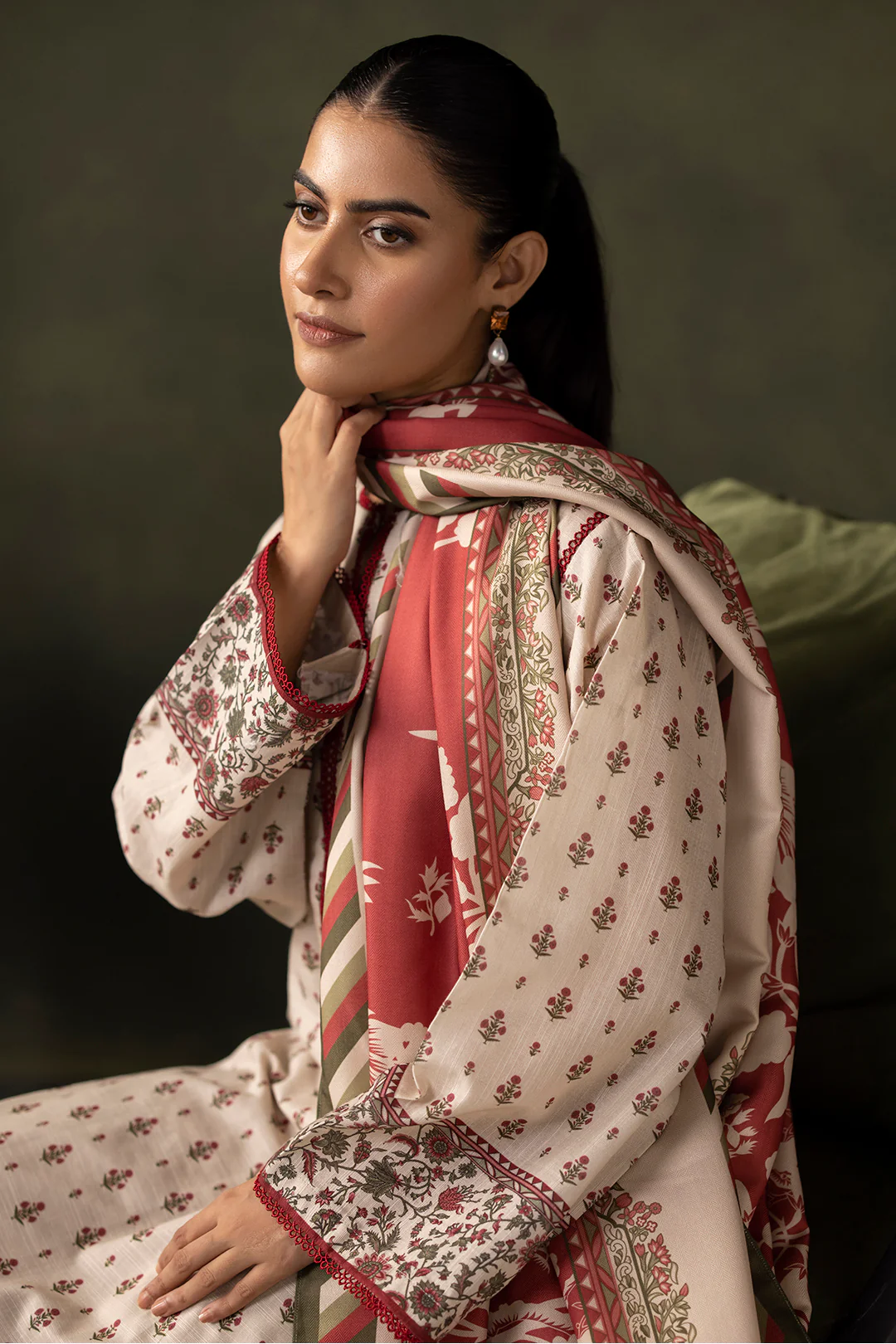 Shirt Shalwar Shawl - 0283 - Image 2