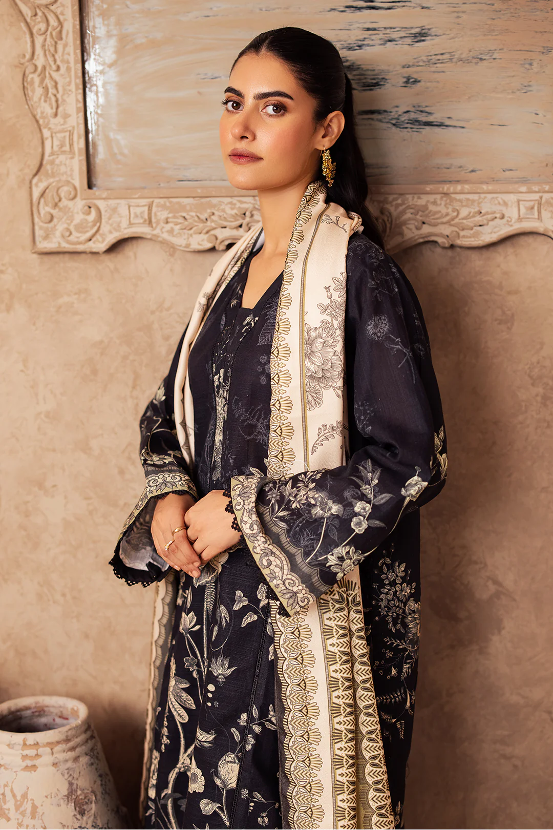 Shirt Shalwar Shawl - 0285 - Image 3