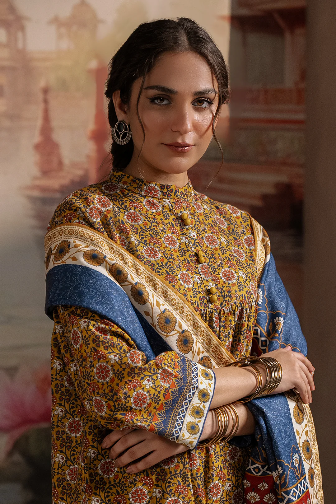 Shirt Shalwar Shawl - 0468 - Image 2