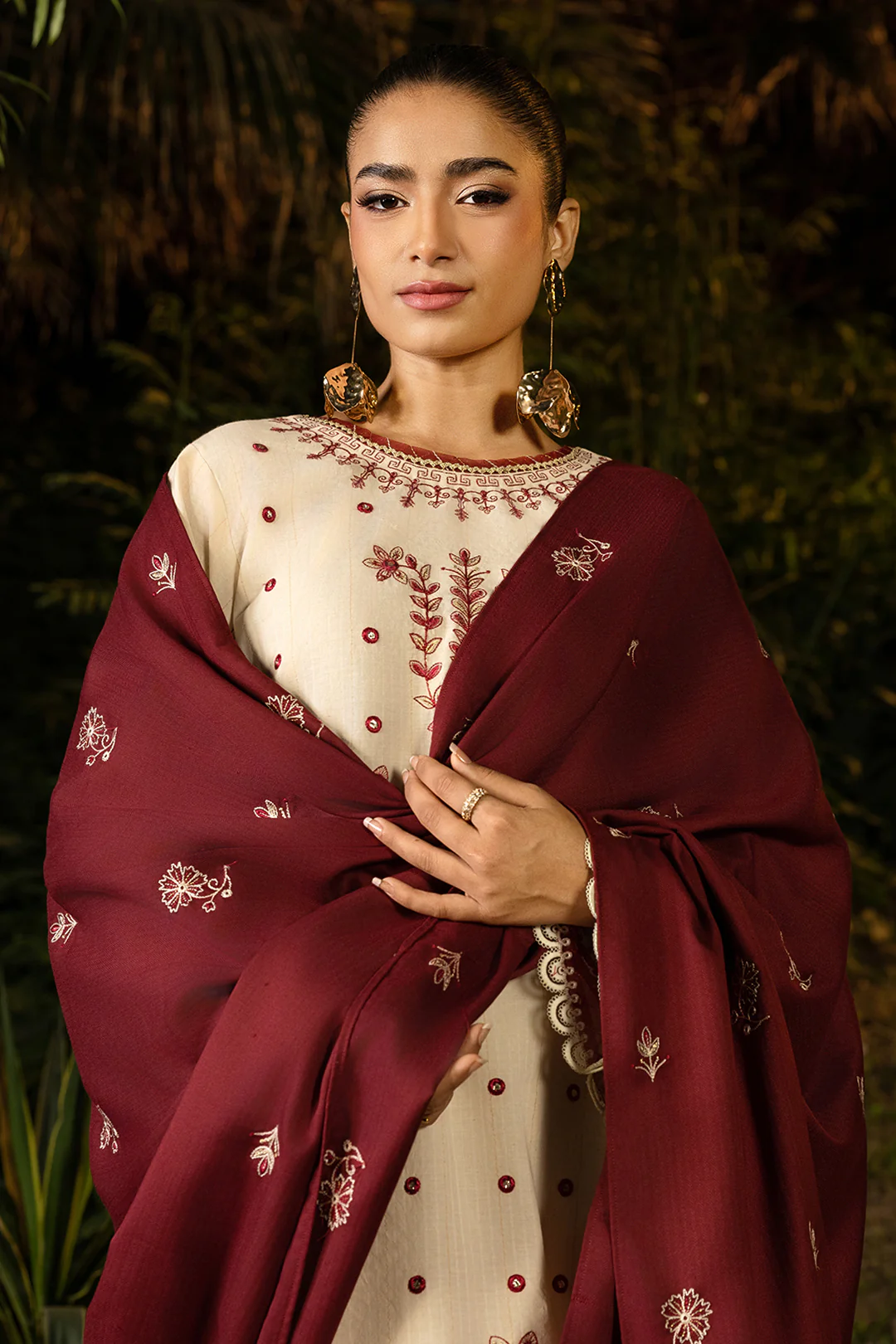 Shirt Shalwar Shawl - 0160 - Image 2
