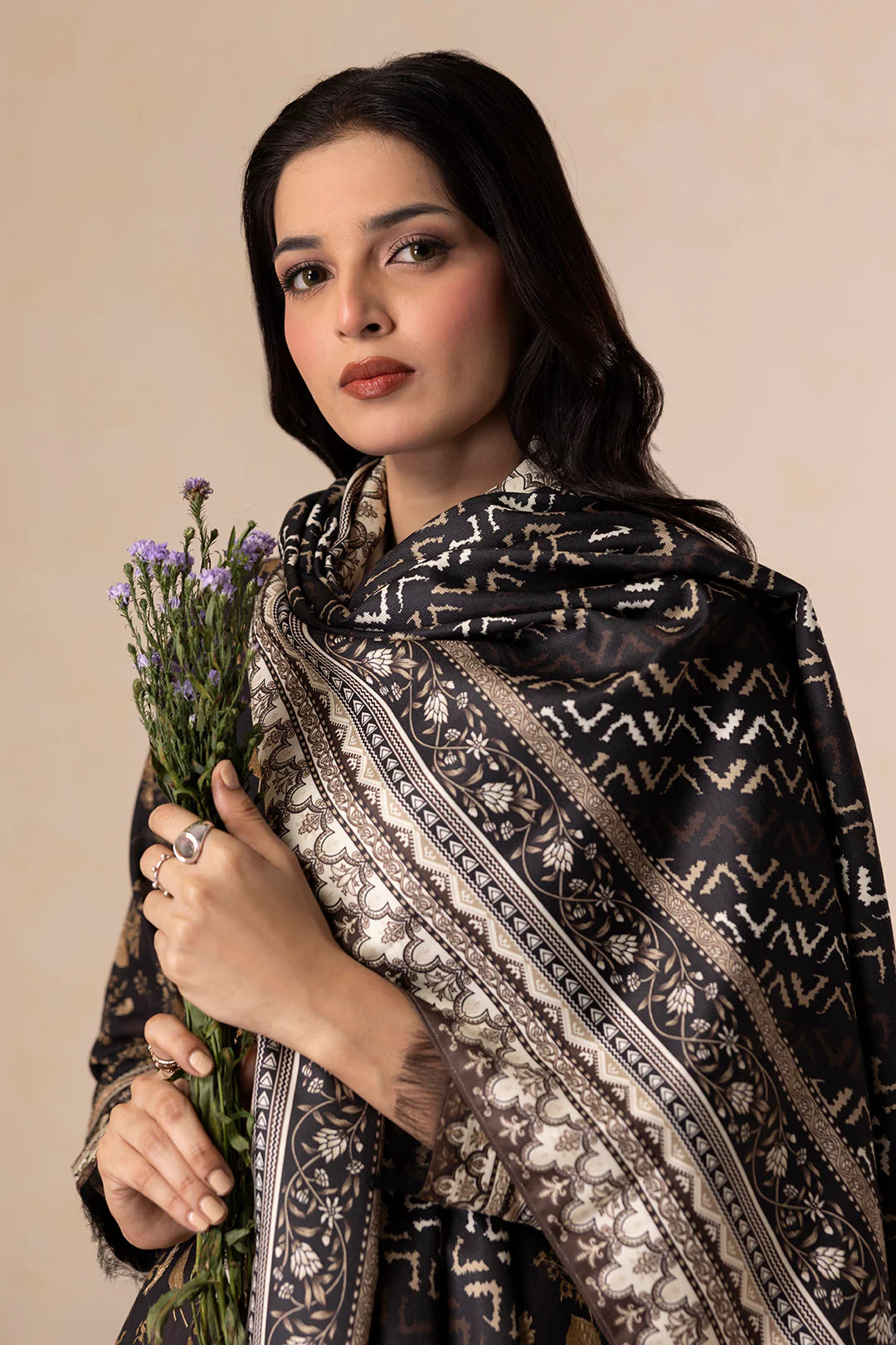 Shirt Shalwar Shawl - 0141 - Image 2
