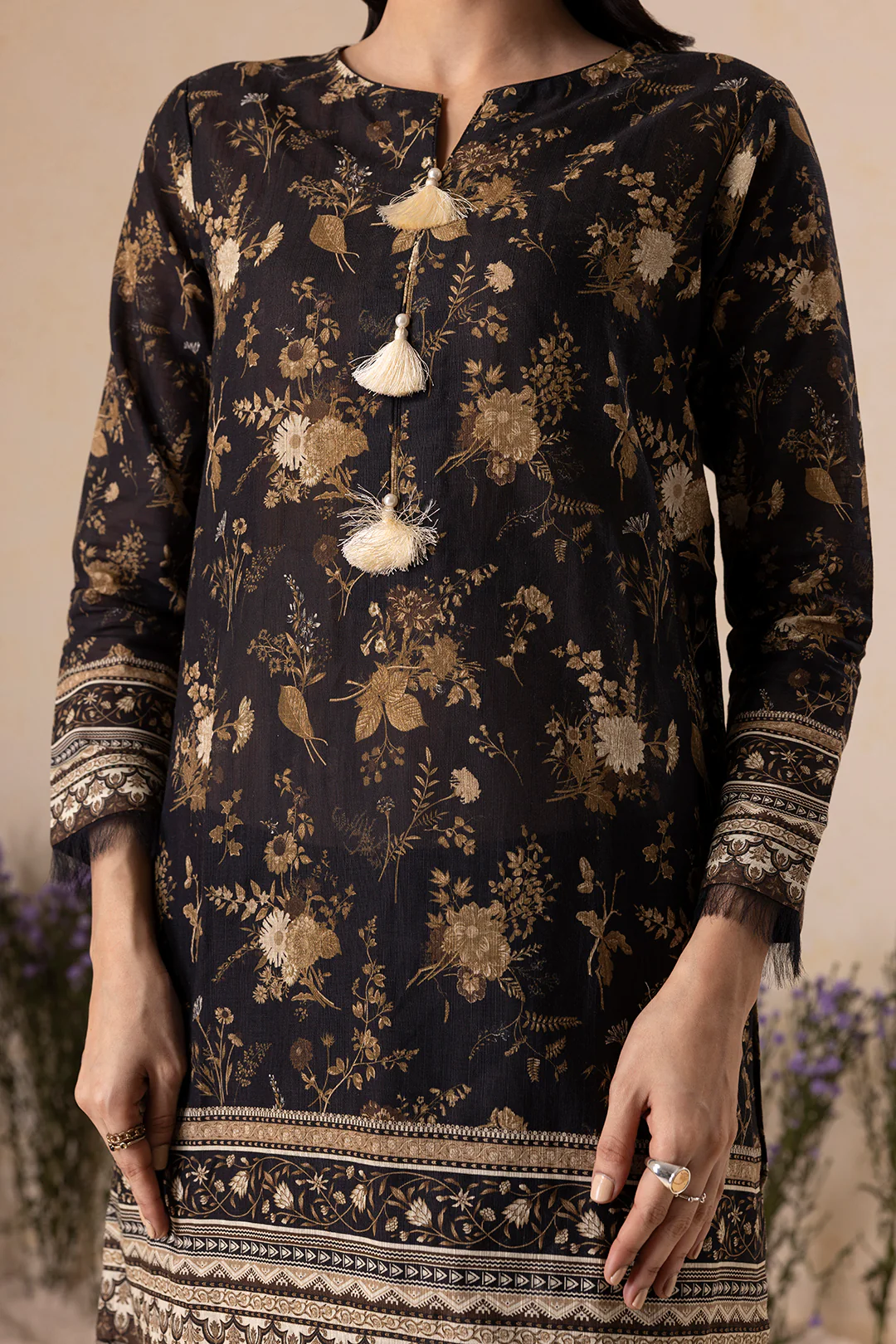 Shirt Shalwar Shawl - 0141 - Image 5