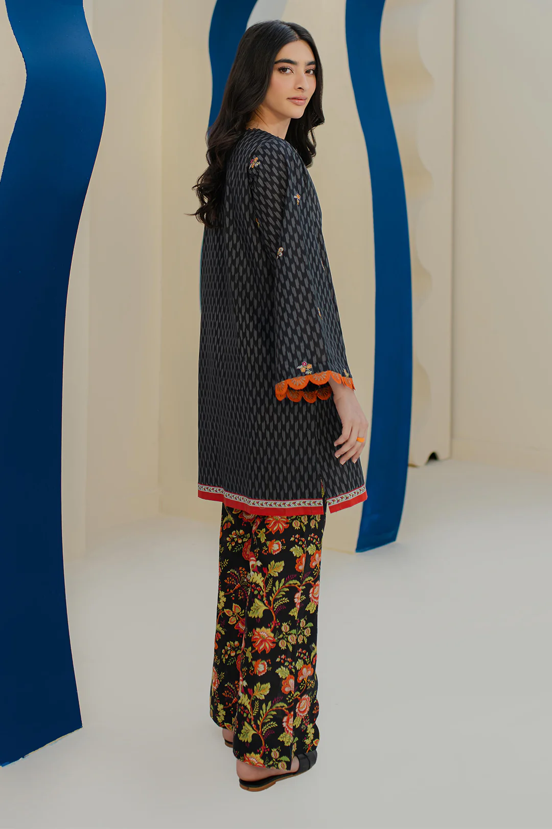 Embroidered Shirt Shalwar - 0018 - Image 6