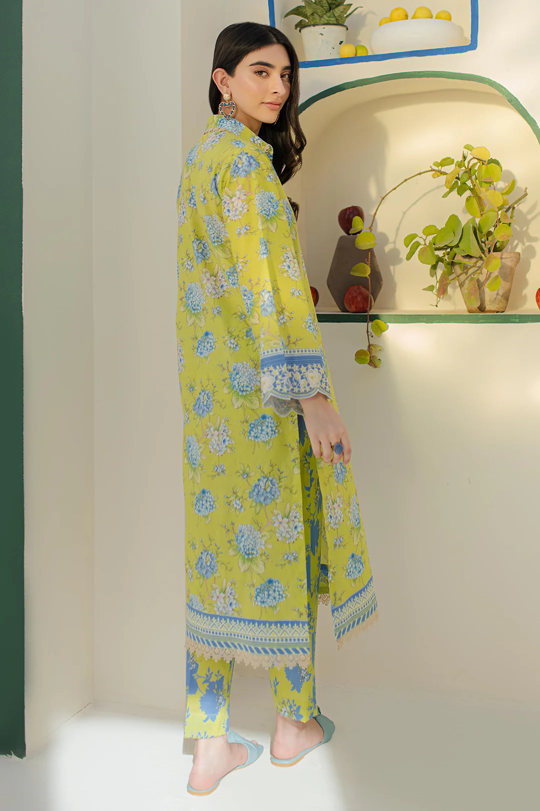 Embroidered Shirt Shalwar - 0104 - Image 5
