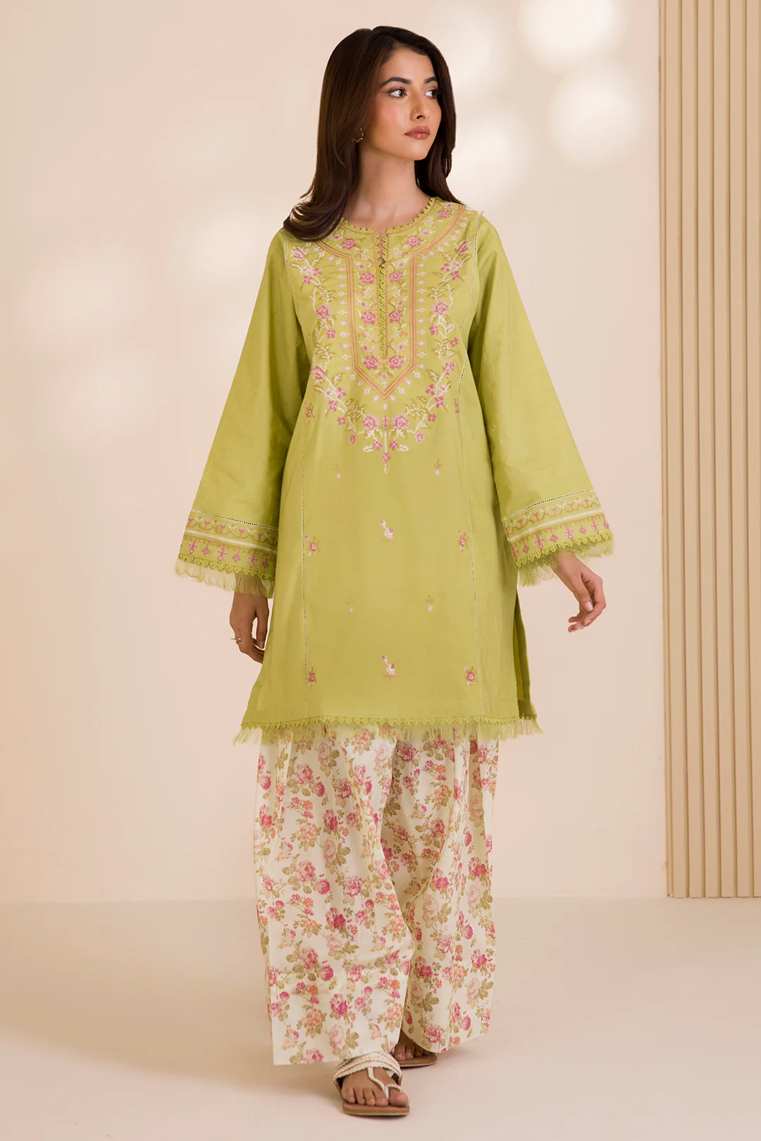 Embroidered Shirt Shalwar - 0014 - Image 2