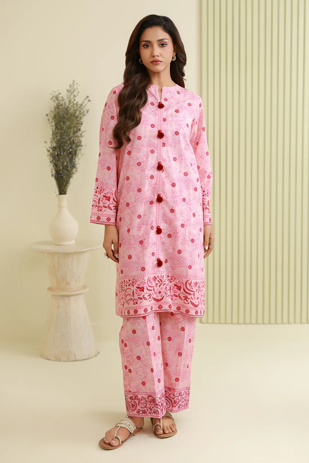 Embroidered Shirt Shalwar - 0412 - Image 2