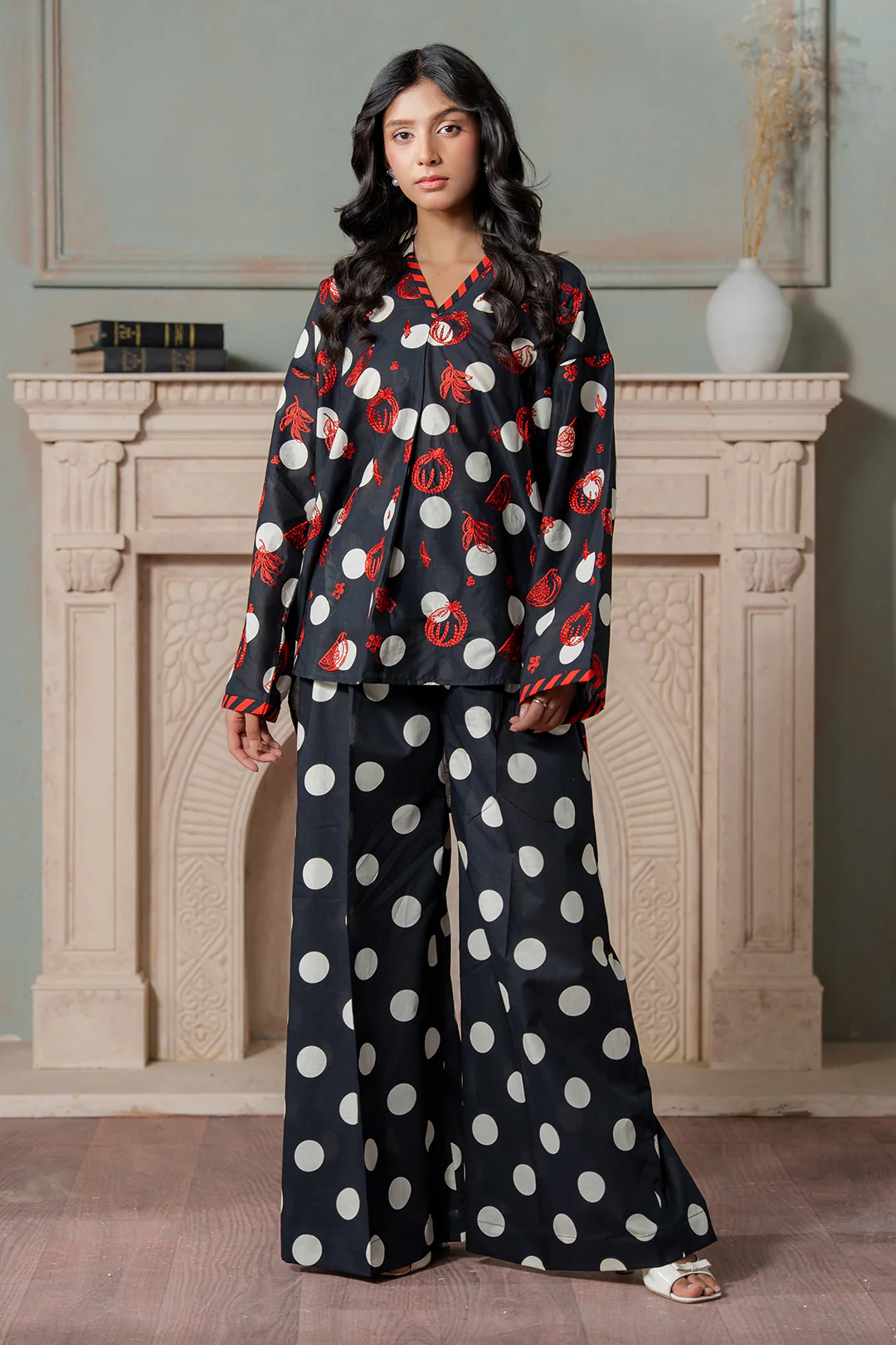 Embroidered Shirt Shalwar - 0531 - Image 2