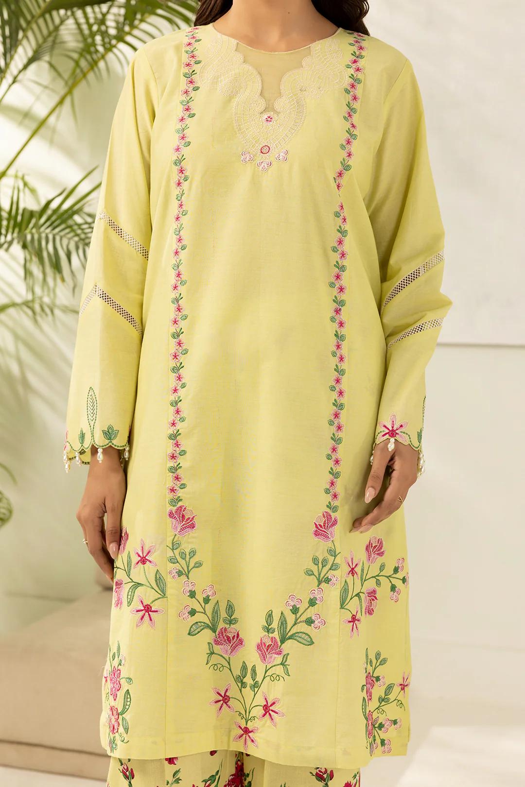 Embroidered Shirt Shalwar - 0532 - Image 5
